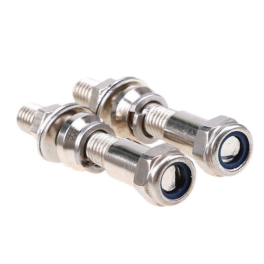 2-piece adapter bolts, 10mm mounting side thread, suitable for most for Harley-Davidson motorcycles. Q
