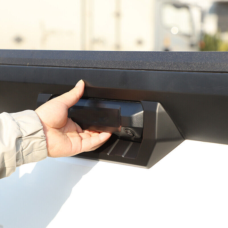 Gloss Black Tailgate Handle Cover & Tailgate Handle Trim  for ford  Ranger 2015-21