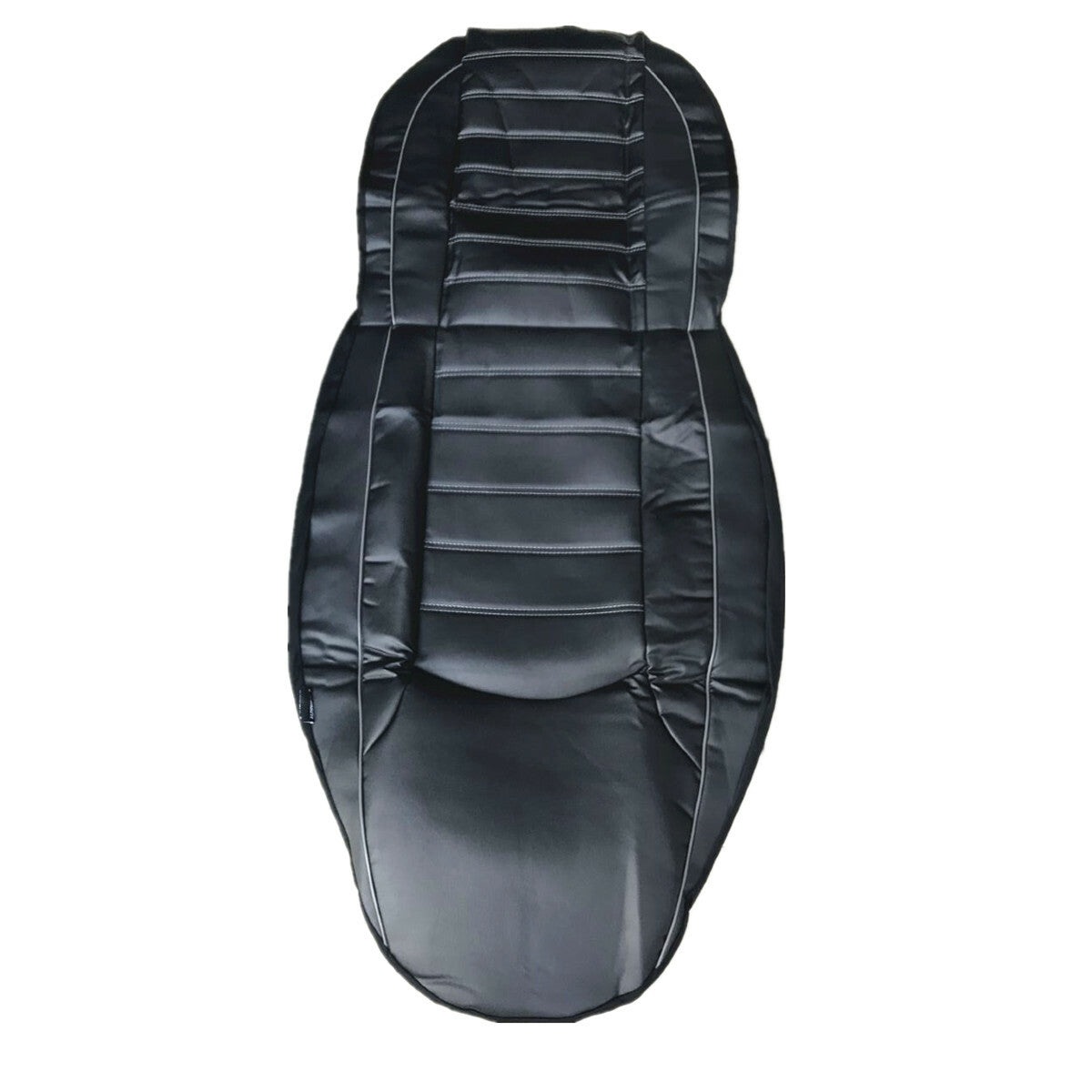Gray/Black Car Front for Seat Cover PU Leather Accessory for Seat Cushion Set Protector