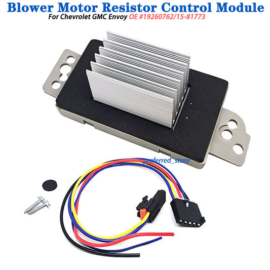 The fan motor resistance speed control module is suitable for Tahoe 19329838 19260762- v