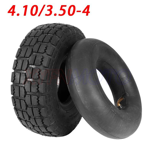 4.10/3.50-4 Inner Outer Tyre Pneumatic Wheel Tire Electric Scooter Trolley