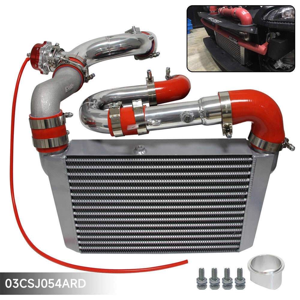 Front Mount Intercooler Kit for Toyota 86 for Subaru BRZ for Scion -S Red +50MM BOV