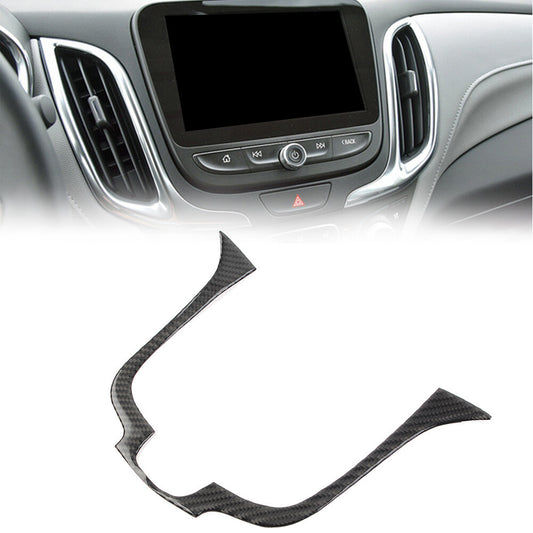 Central Console Navigation Frame Cover for Chevrolet Equinox 2017-2022 Carbon