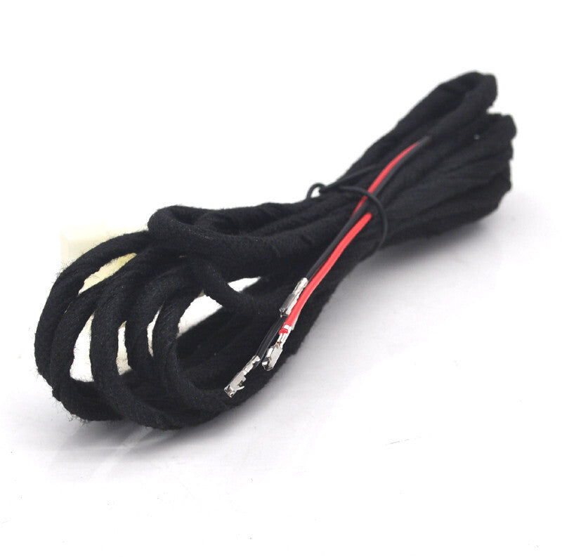 2x Retrofit Side Mirror Puddle Light cable harness for Mercedes W205 C 2015-2022 v