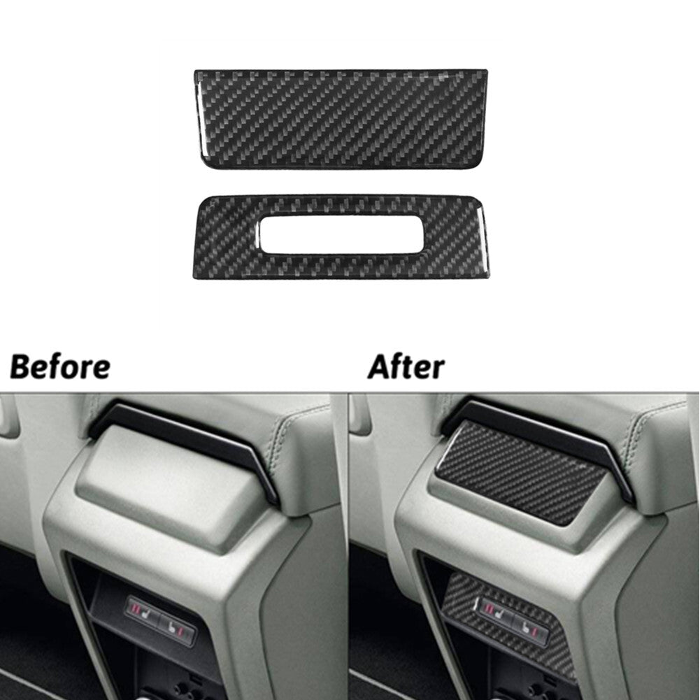 Carbon Fiber Dashboard Side Vent Trim for 20-23 for Hyundai Sonata- v