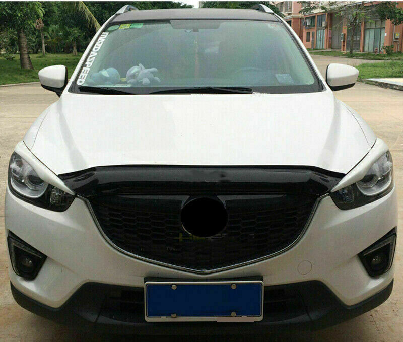 for Mazda CX-5 2012-16 Black Front Shield Hood Deflector Guard Bonnet Protector