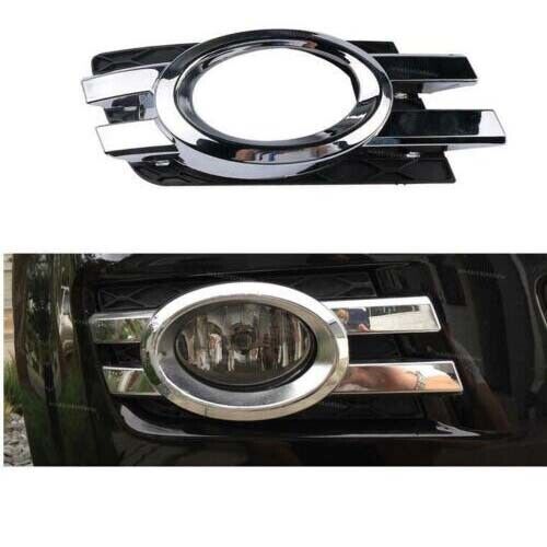 Right Chorme Front Bumper Fog Light Grille Cover for Mercedes X164 GL320 GL450