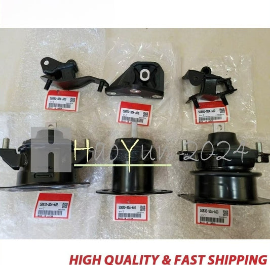 OE Engine Mount kit Trans Mount Set 6Pcs For 03-07 for Accord for Acura TSX 2.4L Q