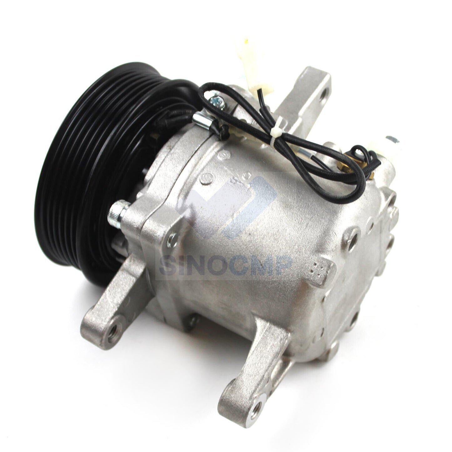 6PK Air AC Compressor 3P999-00620 447280-3080 for Kubota M135GX GXDTC M126 SVO7E