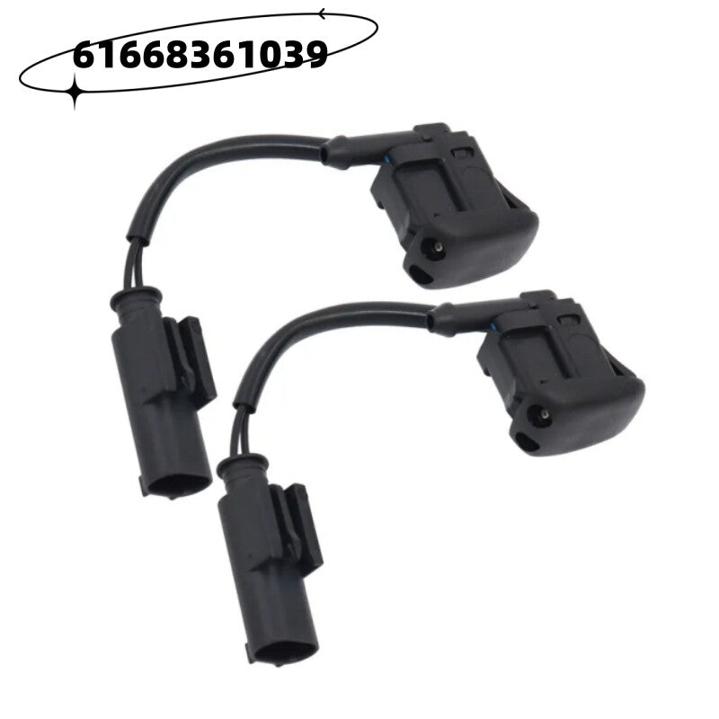61668361039 2-piece windshield heating washing machine nozzle set for E3 9 5 - n