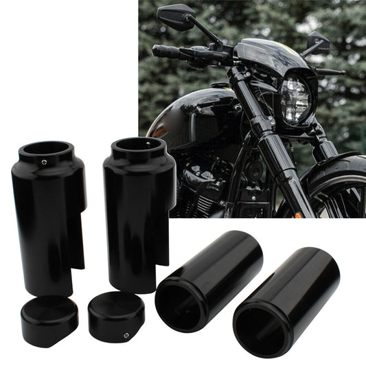 Fork Cover SET for Harley Softail Breakout 2018-2023 2020 19 FXBR FXBRS M8 Black