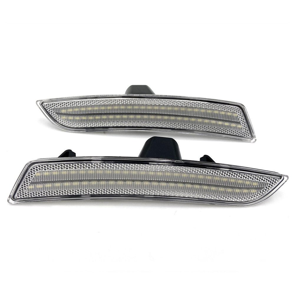 Clear Lens LED Side Marker Lights for for CaDillac C TS for ATS with No Error
