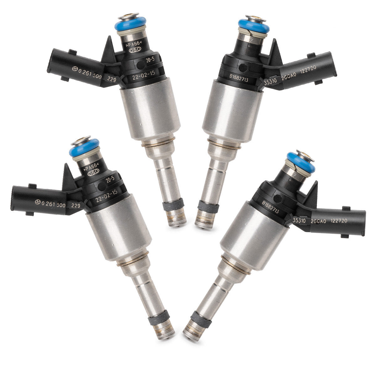 4-pack fuel injectors suitable for 2016-2018 for Kia Sorento and 2015-2017 for Hyundai Sonata 2.4L.