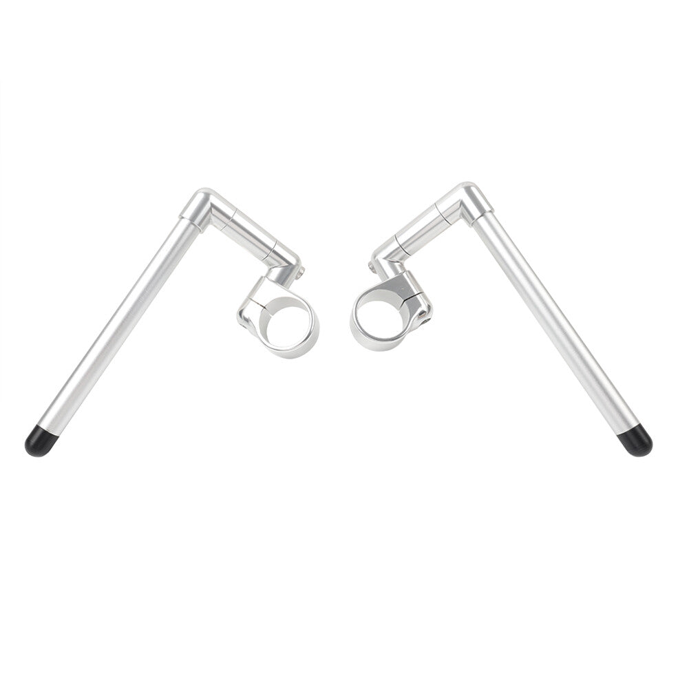 51MM Cafe Racer Bars 7/8 Universal Clip-On Handlebar Fork Tube Motorcycle