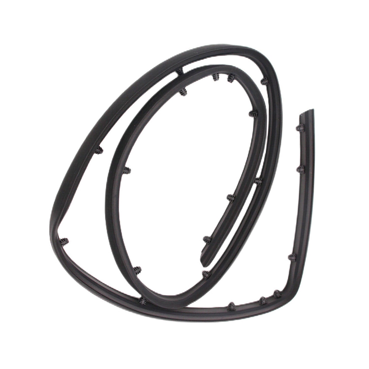 Front Bumper Shield Rubber Seal Strip Trim Fit for Hyundai 2012-2017 Accent Sedan n