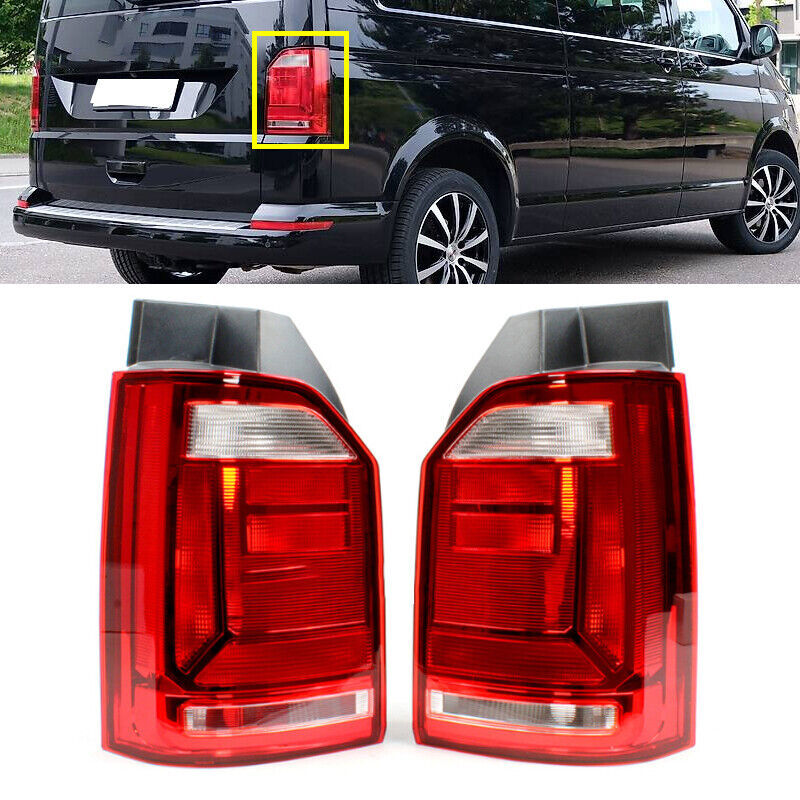 Pair Rear Tail Lamp Light Red for VW Multivan Transporter T6 2016 2017 2018 2019