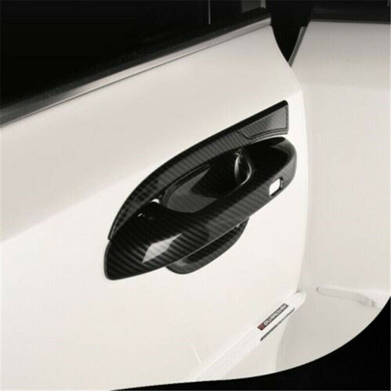 for Kia Sorento 2021-2023 Carbon Fiber Side Door Handle Bowl Molding Cover Trim