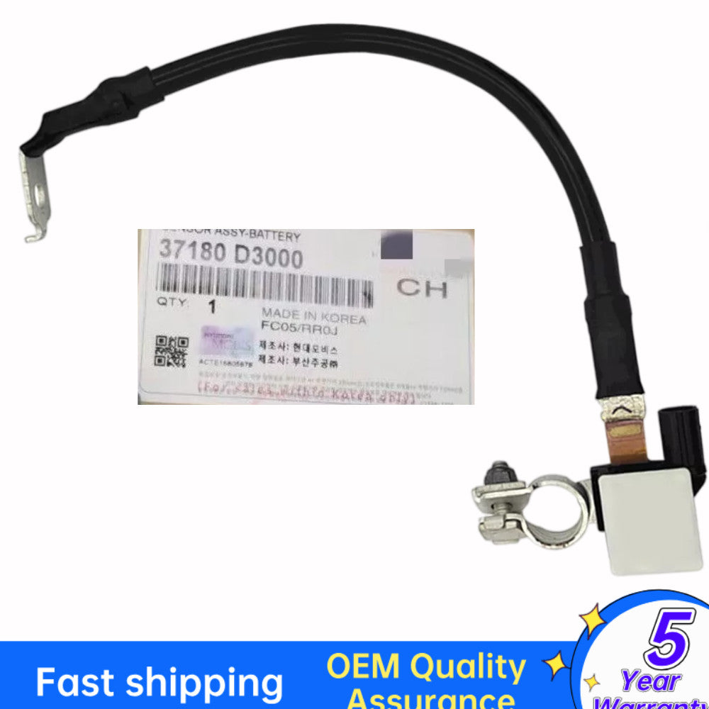 Equipment Manufacturer ( ) Battery Negative Sensor Cable for 2015-2018 for Hyundai for Tucson 37180-D3000