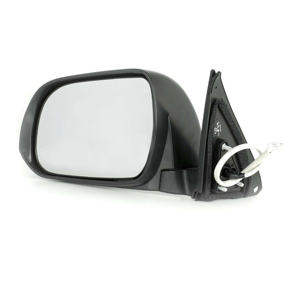Side mirror driver left for Highlander 08-13, power heated with water pit 7-pin - n