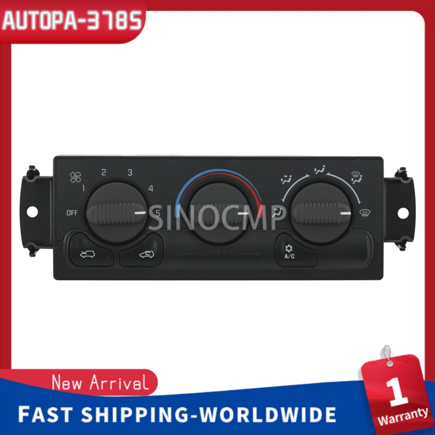 for Chevy for GMC for Sierra Silverado Tahoe 1500/2500 HD HVAC Control Module 1999-2002