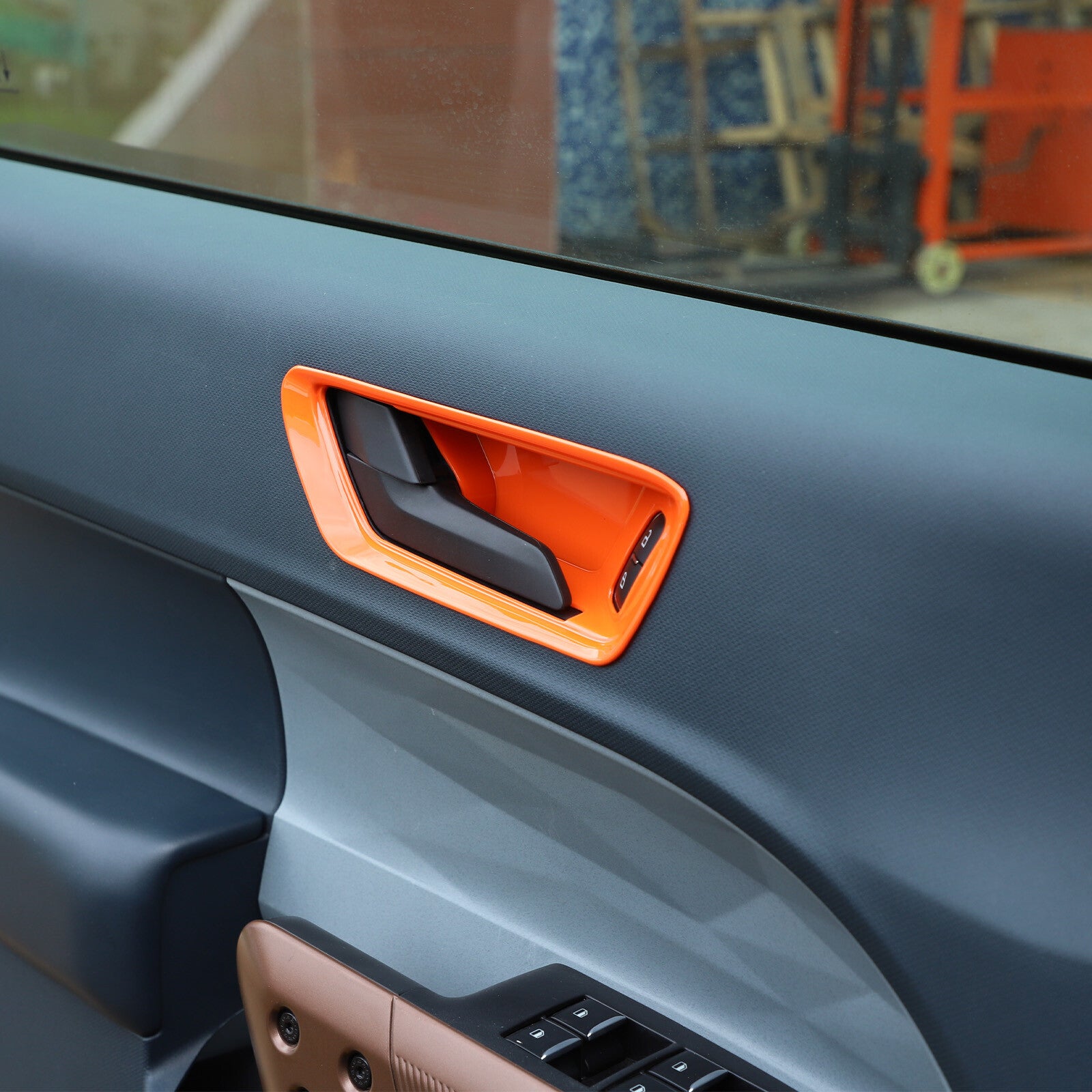 Right Black Door Handles for E90 E91 Trim INNER OUTER COVER- v
