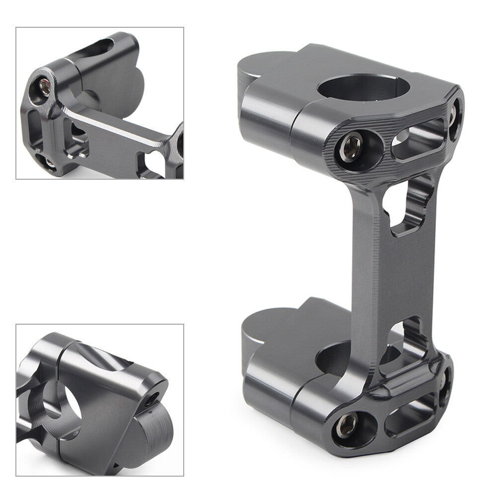 CNC Handlebar Riser Clip Adapterfor BMW R1200GS LC / Adventure 14-2020 Titanium