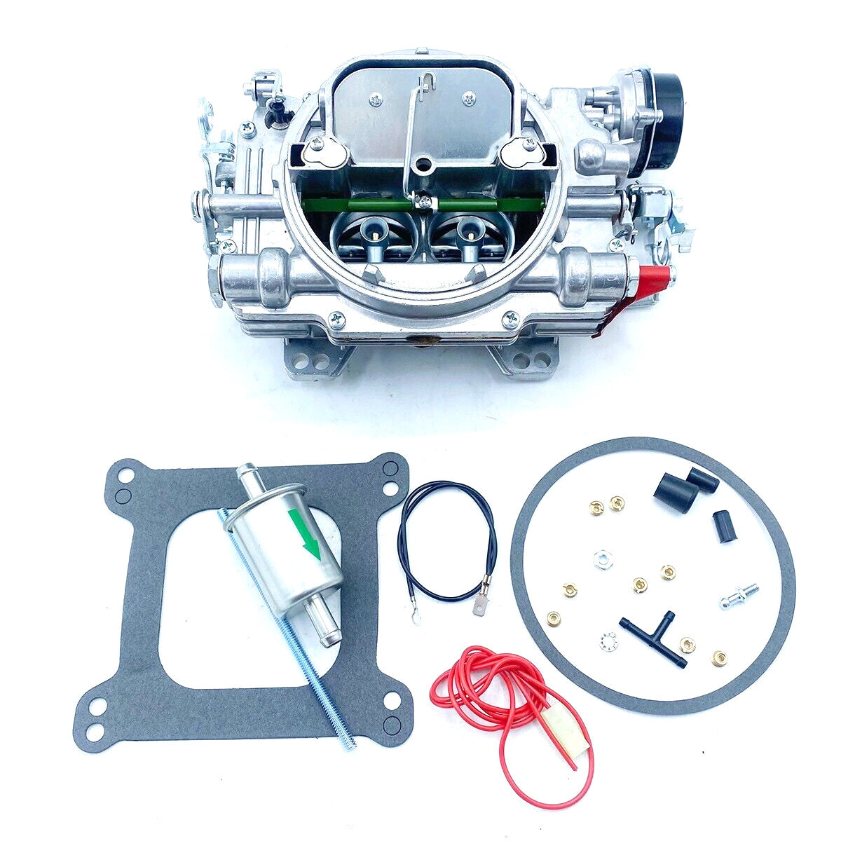 1406 Carburetor Carb for Performer 600 CFM 4-Barrel Electric Choke with Gaskets
