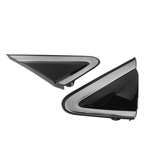 Chrome front door fender mirror-finish corner trim for Nissan Murano 2015 - 2018