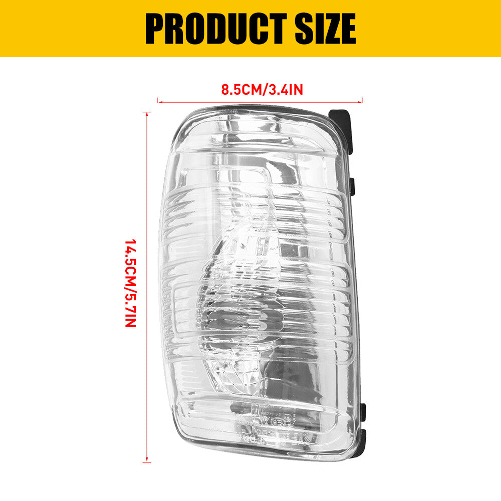 For 15-21 for FORD TRANSIT 150 250 350 HD Side Mirror Turn Signal Light Left Right