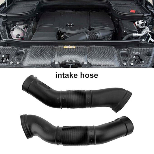 2¡Á F¨¹r for Mercedes-Benz S500 S430 00-06 Luftansaugschlauch Geh?use Rohr 1130941182
