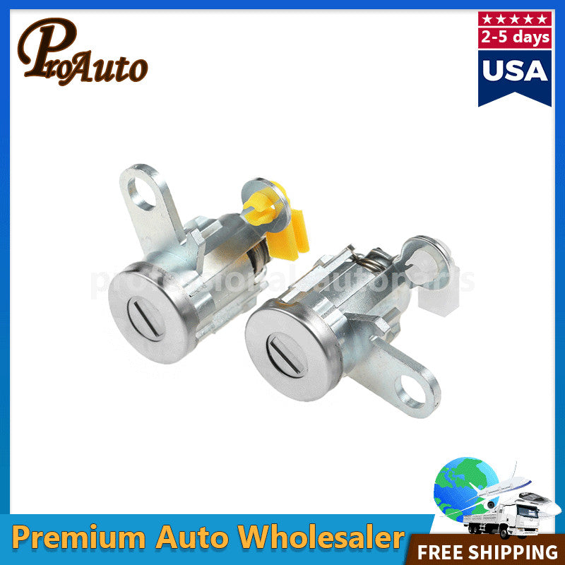 Front Door Lock Cylinder Set w/Keys for Toyota Tacoma 1995-2004 69051-35070