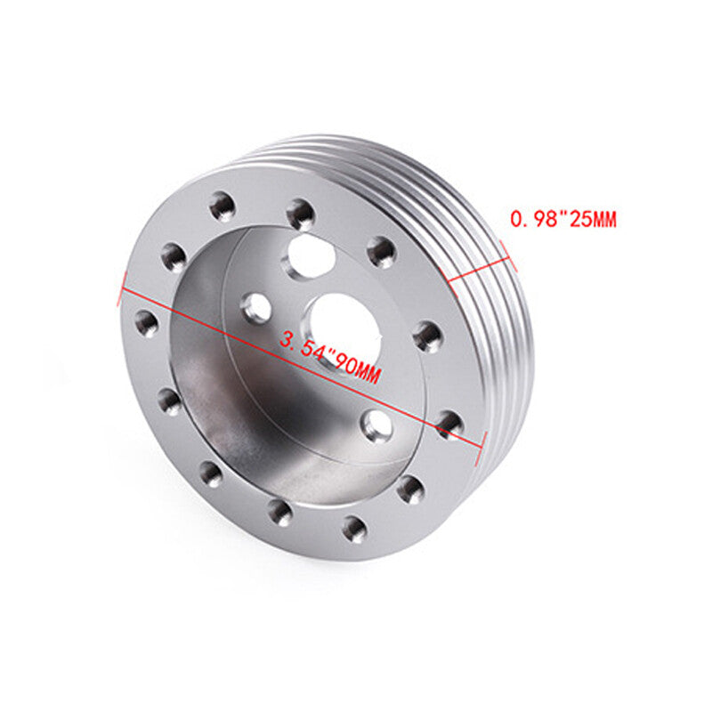 Car Steering Wheel 1 Steering Wheel Hub Spacer 6 Hole to 3 Hole Adapter Set v