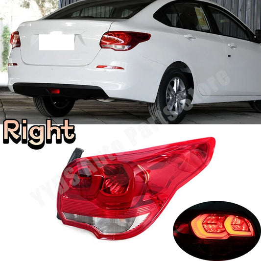 Taillight assembly parts for Chevrolet Cavalier 2016-2019 vehicles.