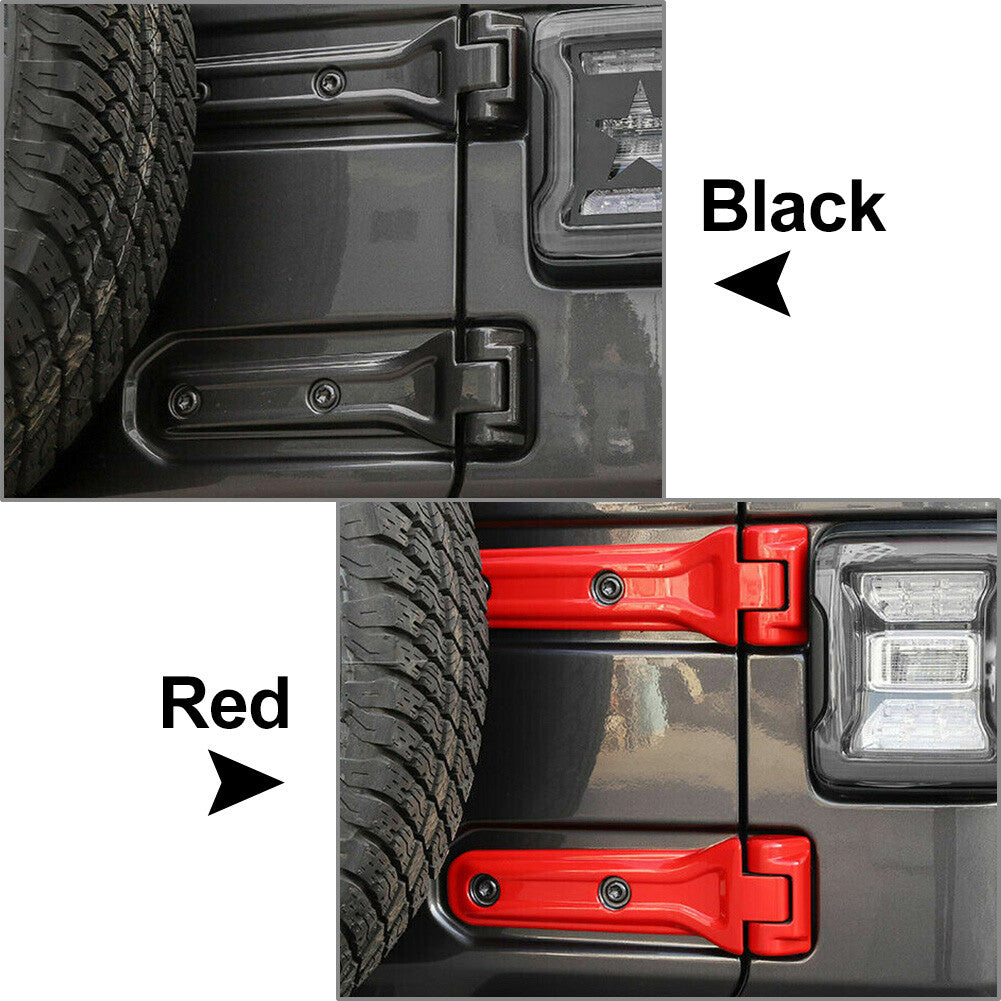 Spare Tire Tailgate Door Hinge Cover for Jeep for Wrangler JL 2018-2022