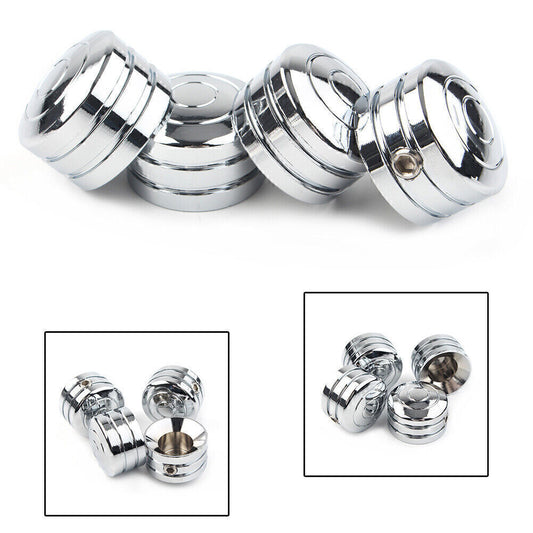 4 x Head Bolt Covers Cap Fit for Harley Sportster 883 XL 86-17 Twin Cam 99-17 Q