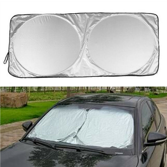 Car Foldable Front Rear Windshield Sunshade Windows Protection Shield Covers