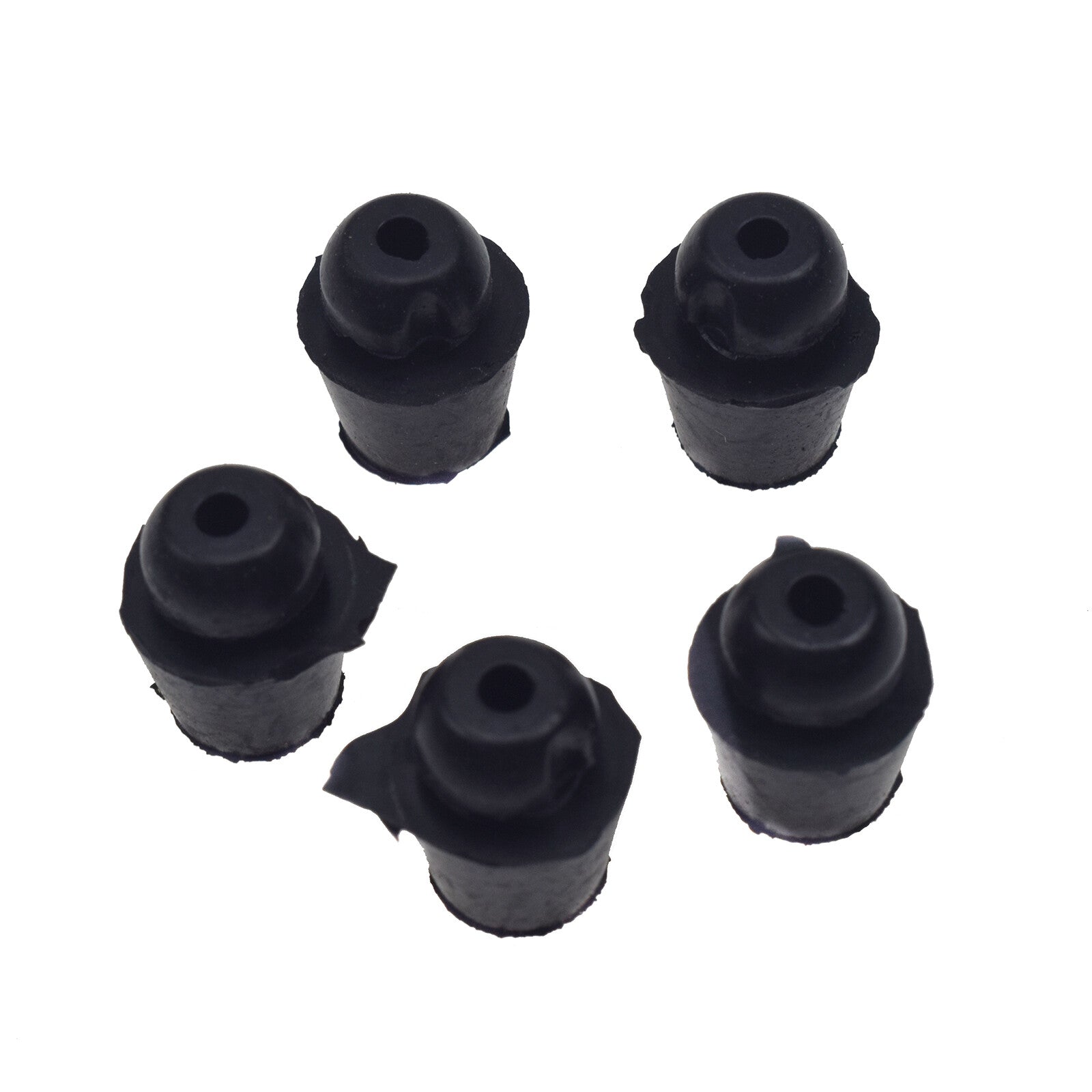 5-Piece Inner Door Overslam Bumper Plug Rubber for Hyundai for Elantra for Kia Soul