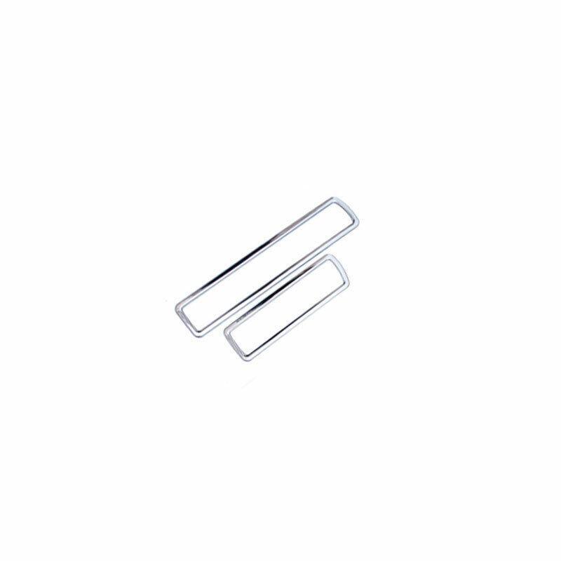 for BMW X5 G05 2019-21 Silver Titanium Rear for Seat Button Handle Panel Cover Trim