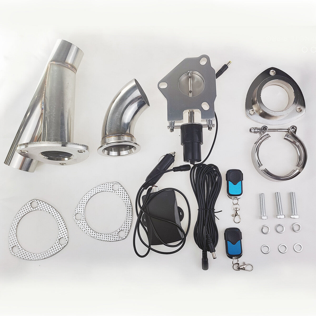 2.5 Electric Exhaust Control Valve Motor E-Valve System With Switch Remote Kit