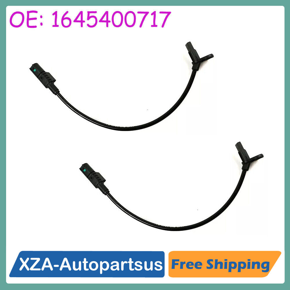 2Pcs Rear Left + Right ABS Wheel Speed Sensor for Benz W164 ML350 ML320 GL350 US