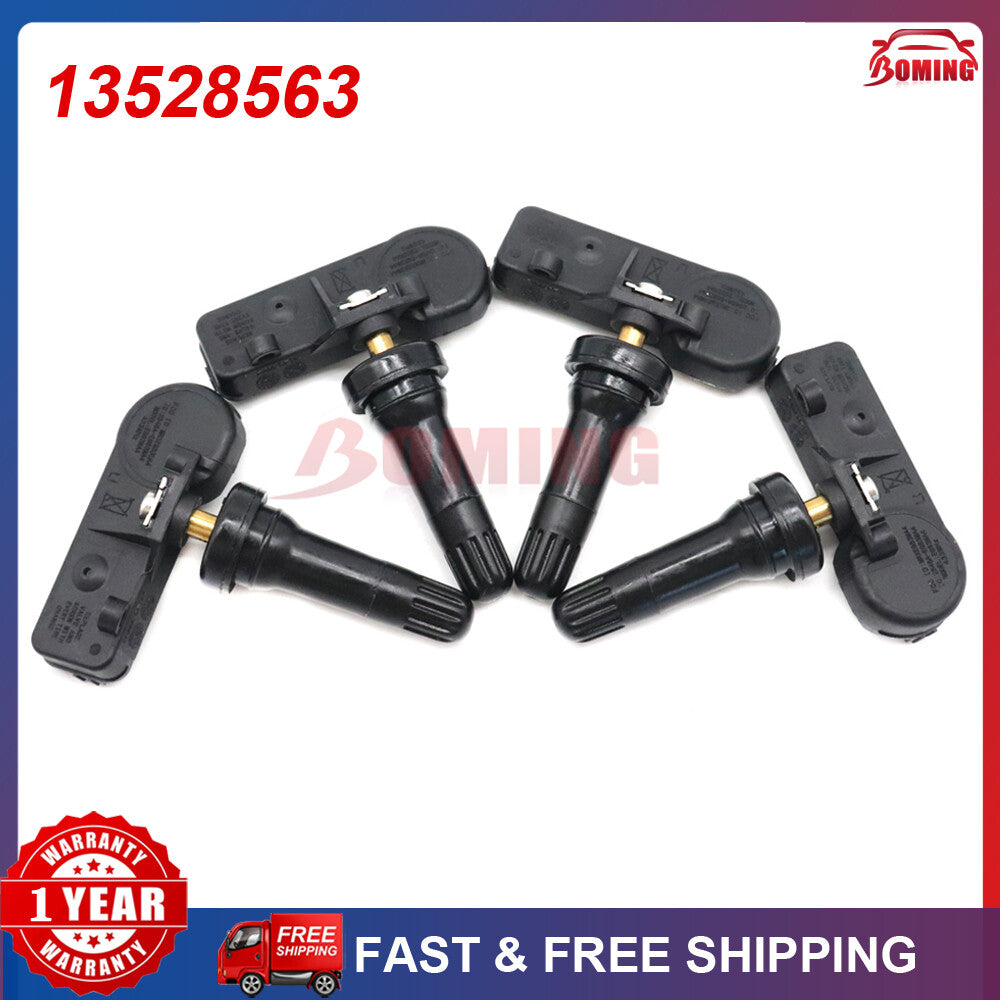 4PCS 13528563 TPMS For GM for Chevy Silverado for Sierra 2019-2023 TIRE PRESSURE SENSOR