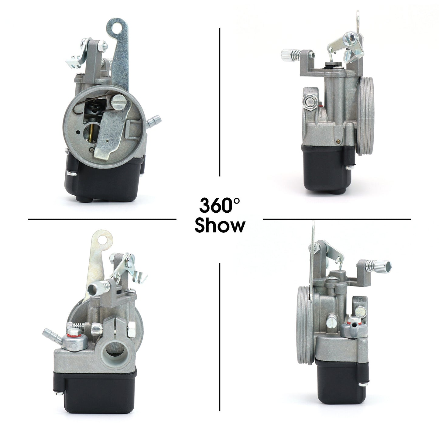 Dellorto SHA 12.12 Carburetor for VESPA PIAGGIO Moped Ciao 50 Carb Scooter Q
