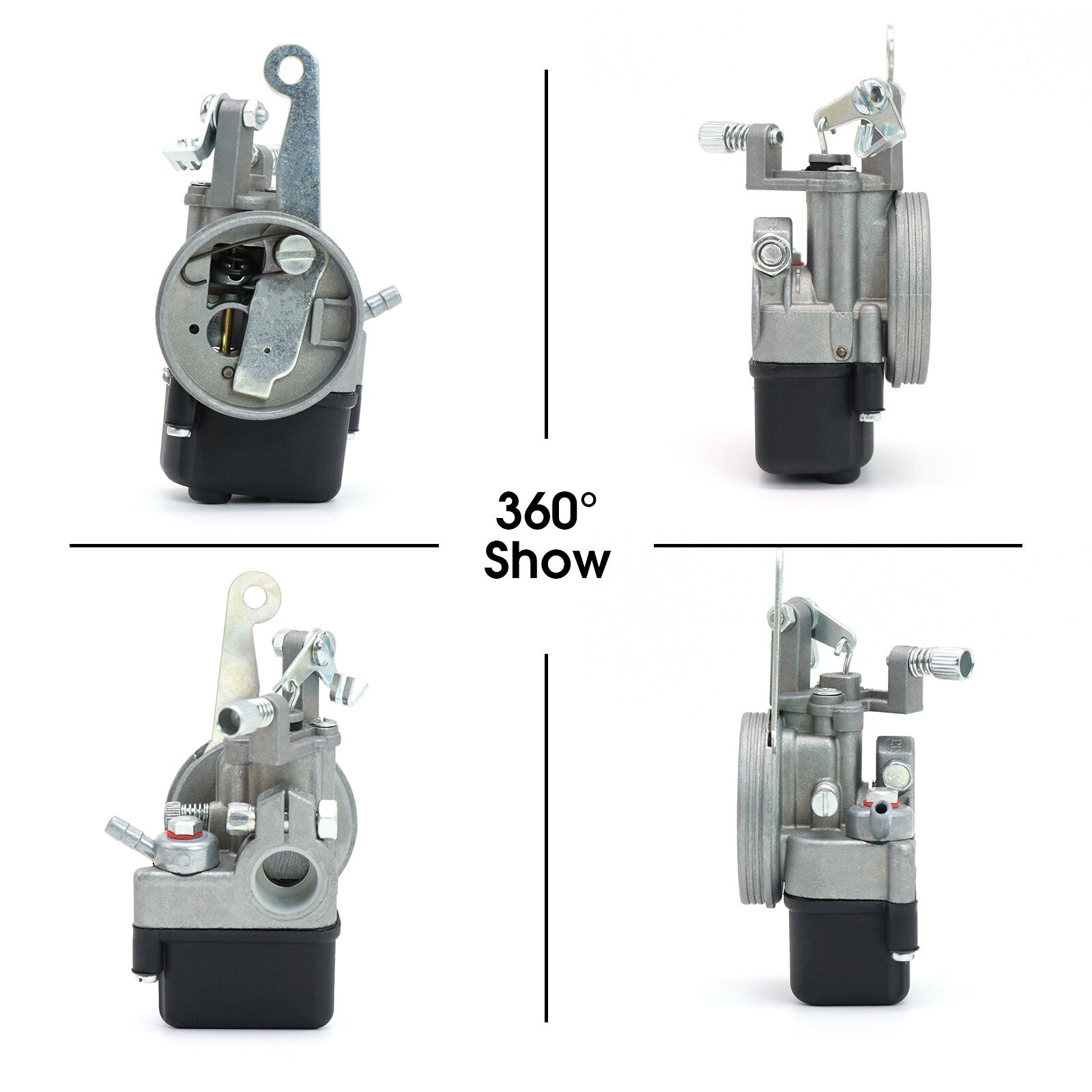 Dellorto SHA 12.12 Carburetor for VESPA PIAGGIO Moped Ciao 50 Carb Scooter Q