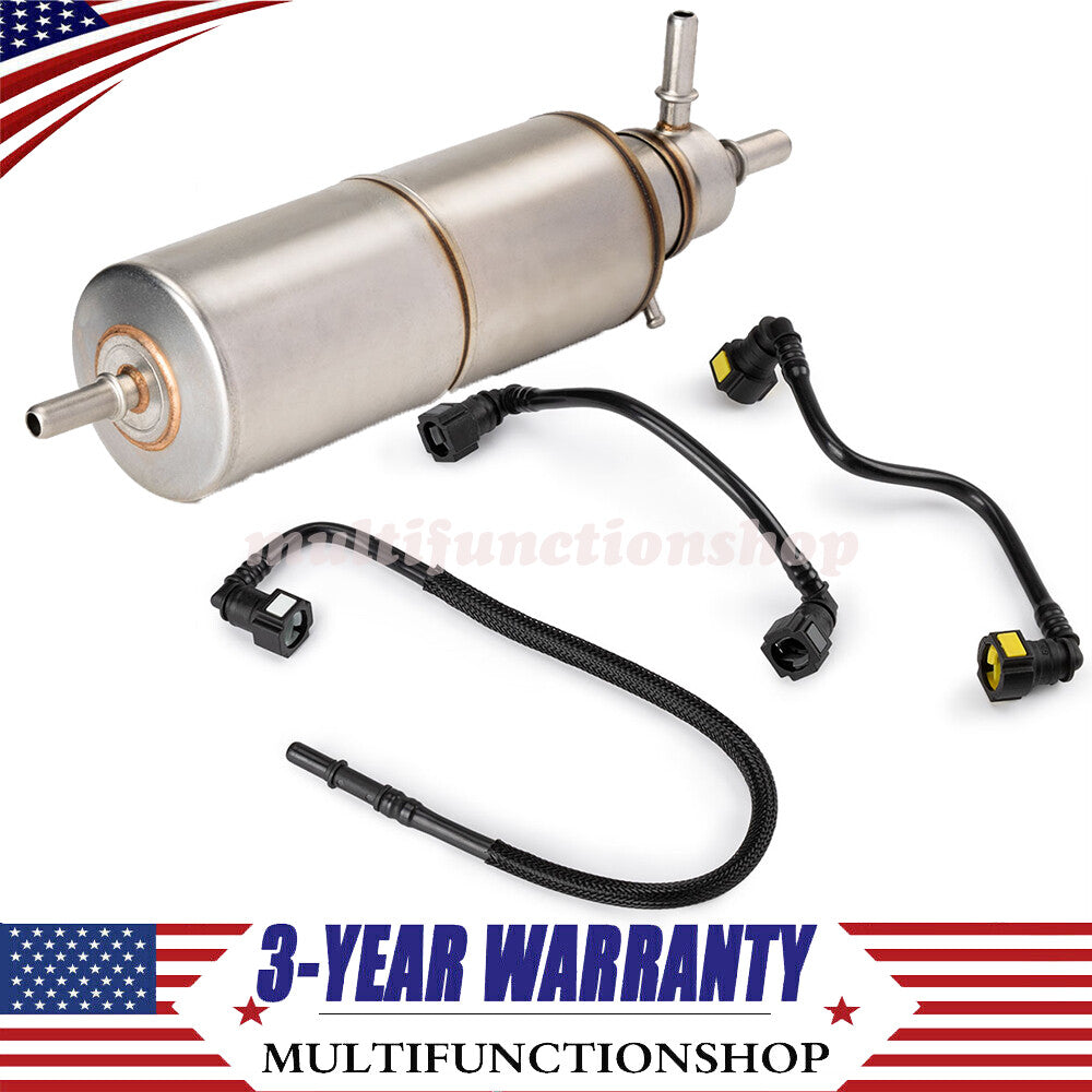 New Fuel Filter & 3 Hose Conversion Kit for Mercedes ML320 ML430 ML55 1998-2003 Q