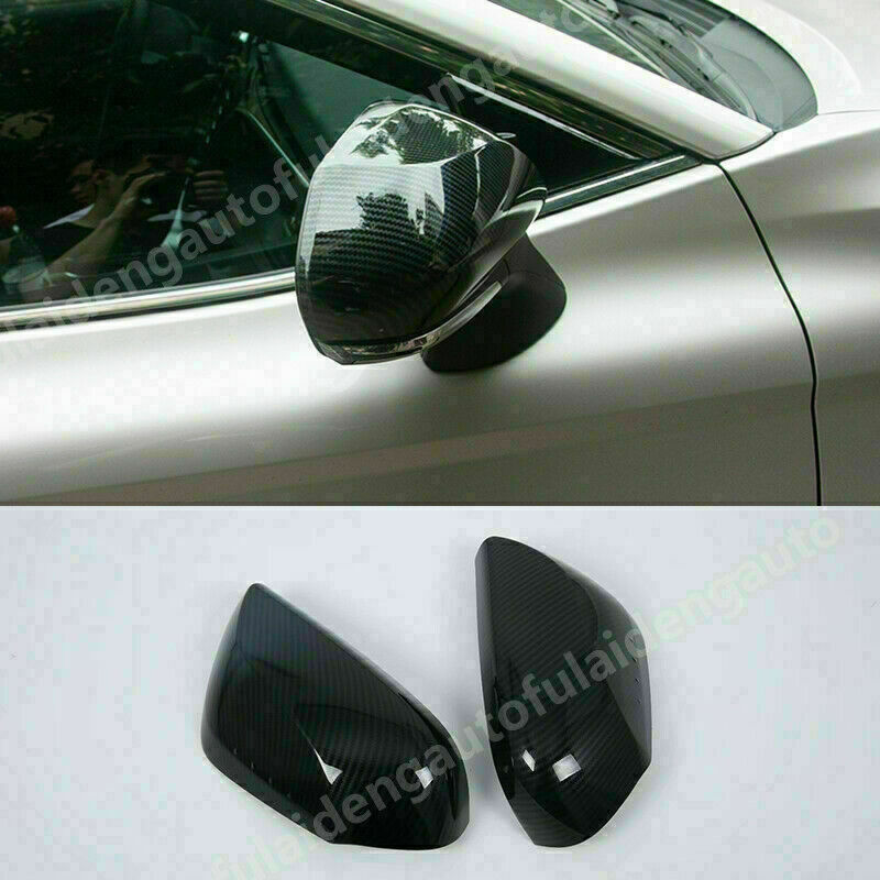 for Toyota for Camry 2018-2023 Carbon Fiber ABS Exterior RearView Mirror Cover trim