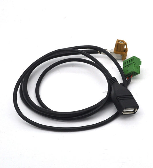 RETROFIT music usb mp3 socket cable adaptor for Audi A4 A5 A6 Q5 Q7 AMI 3G 3G+ v