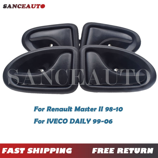 4-piece front and rear LH right-hand interior door handles for Master II for Dacia Logan MCV- n