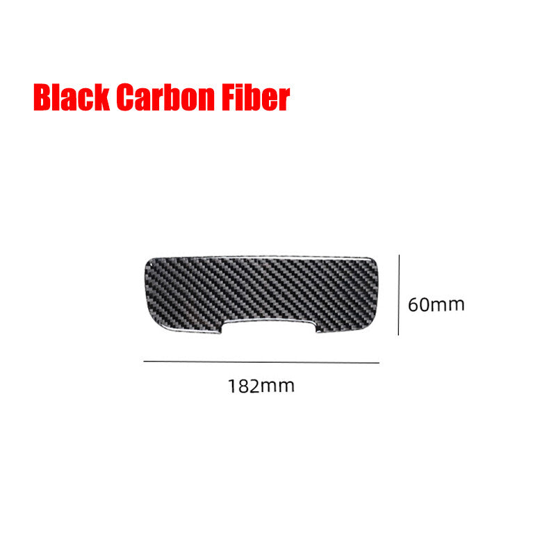 Carbon fiber interior power outlet trim for Corvette C5 1998 - 2004 - n