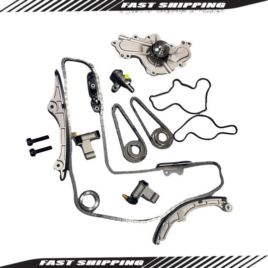 Timed chain kit  for ford  Edge Taurus for Lincoln Mkz 3.5 3.7L 2007 - 2010 water pump Q