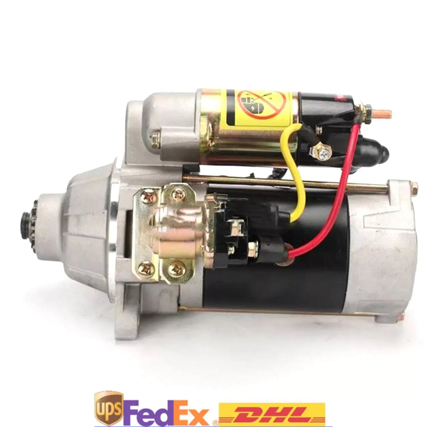 5.5kW Starter Motor M3795082 for Mitsubishi 6D22 Engine Kato HD1250 Excavator